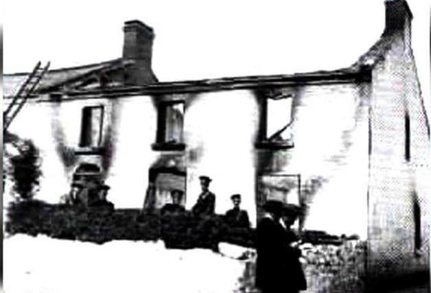 One of the many burnt-out houses that were left in the wake of the attack on Altnaveigh