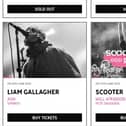 Some of the Belsonic line-up