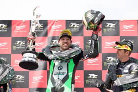 Peter Hickman became the fourth rider in TT history to win four or more races in a week.