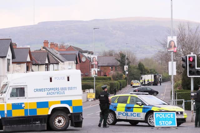 PSNI carried out searches in the Shankill area