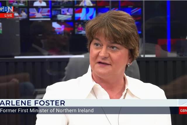 The former DUP leader Arlene Foster urged GB News to pick up the live coverage of the Twelfth.