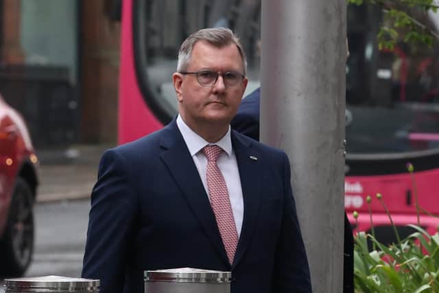 DUP leader Sir Jeffrey Donaldson said there's a 'long way to go' with the NI Protocol Bill