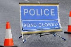 Bann Road closed after collision