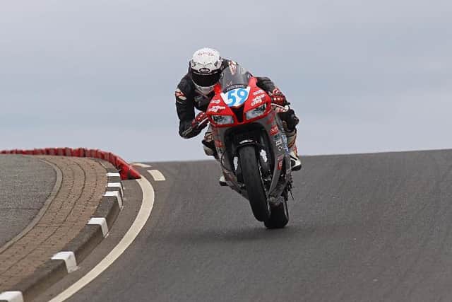 Ballymoney's Darryl Tweed rode for the Wilson Craig Racing team at the North West 200.