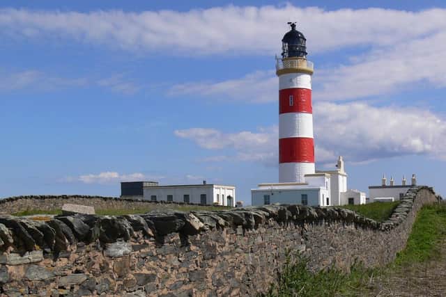 Point of Ayre lighthouse on the Isle of Man