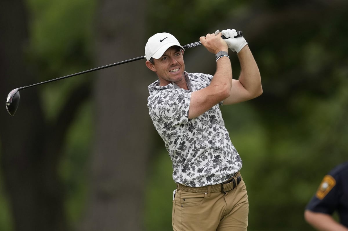 Rory McIlroy happy with opening round at US Open despite flashes of frustration