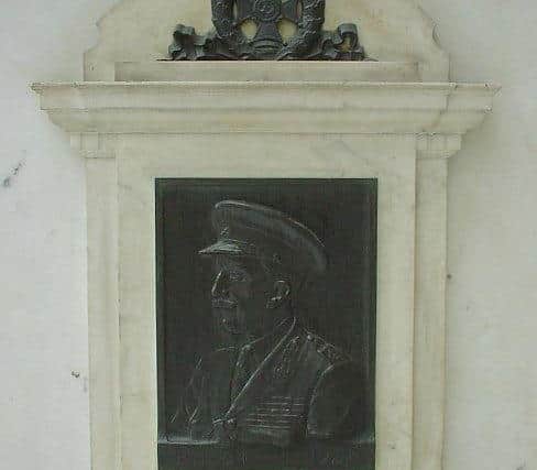 The memorial to Sir Henry Wilson at Liverpool Street station in London