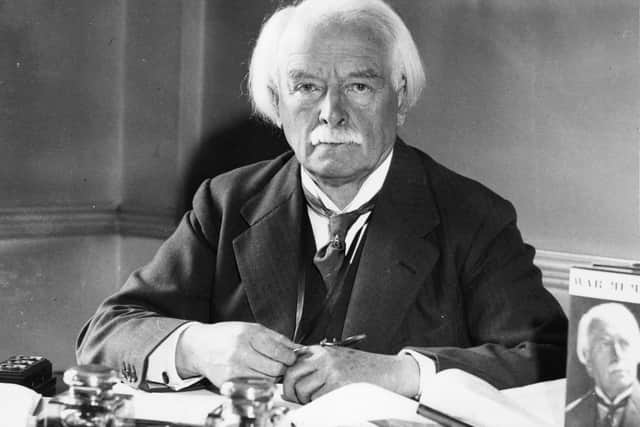 Prime Minister David Lloyd George, pictured, and Sir Henry Wilson 
were great friends until the two fell out over the 1921 Anglo-Irish Treaty