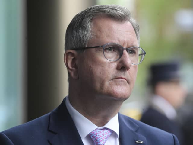 DUP leader Sir Jeffrey Donaldson said the Government’s Bill will remove the ‘long shadow of the protocol’ from NI if the laws are enacted, along with associated regulations to implement their provisions