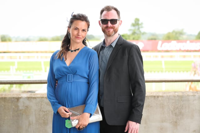 Press Eye - Belfast - Northern Ireland - 17th June 2022 - 

BoyleSports Festival of Racing at Down Royal Racecourse.

Beata and Martin McCusker pictured at the BoyleSports Festival of Racing at Down Royal Racecourse.

Photo by Kelvin Boyes / Press Eye.