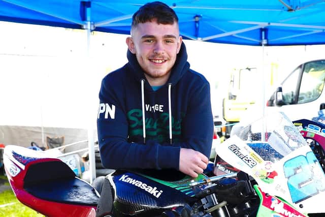 Limavady's Jack Oliver was killed in a crash at the Kells Road Races on Sunday.