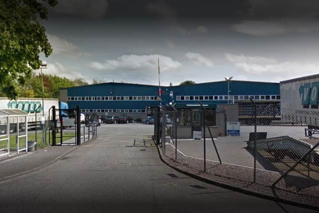 Interface factory in Silverwood Industrial Park, Craigavon, Co Armagh. Photo courtesy of Google.