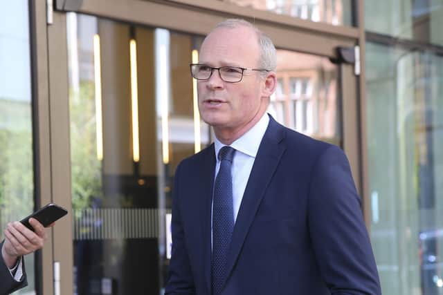 Irish Foreign Affairs Minister Simon Coveney warned of a 'very difficult space' if negotiations around issues with the Northern Ireland Protocol were not resolved