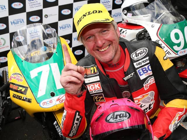 Co Down man Davy Morgan was tragically killed in a crash at the Isle of Man TT.