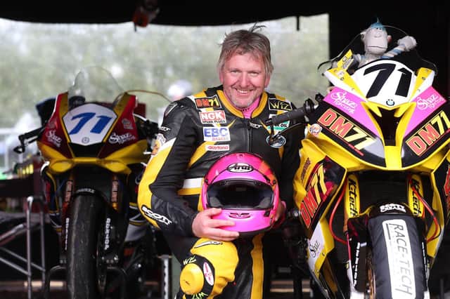 Co Down's Davy Morgan was killed in a crash at the Isle of Man TT.