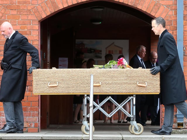 The funeral of Aideen Kennedy