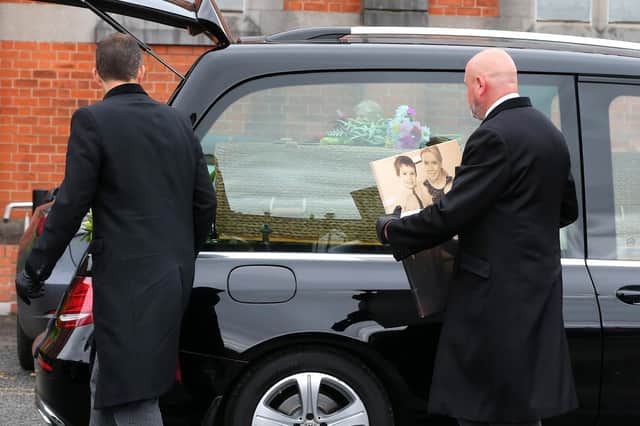 The funeral of Aideen Kennedy