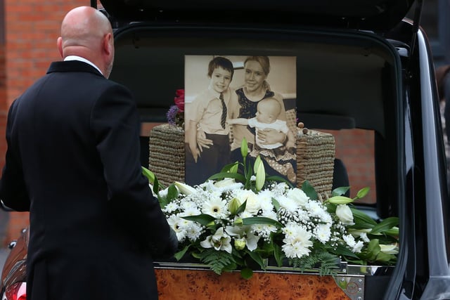 Funeral cortege for Aideen Kennedy