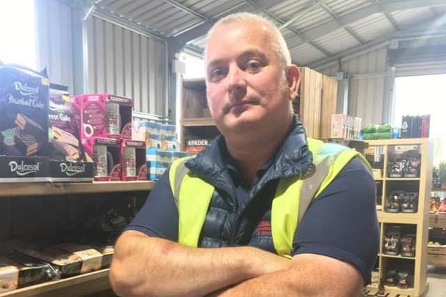 Gavin Parker who runs The Old Mill artisan food and garden centre in Dromore Co Down says the Northern Ireland Protocol has had a substantial impact on his business.
