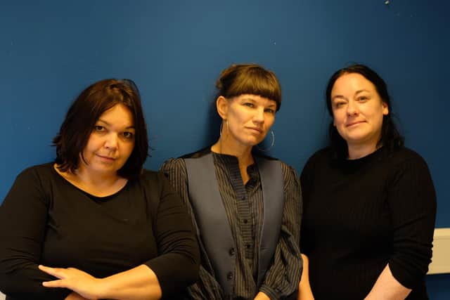 Internationally renowned performance artists artists Marta Bosowska from Poland, Sinead O’Donnell from Ireland and Selina Bonelli from England are collaboration on Tairsearch