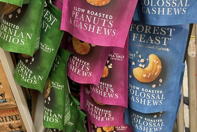 The award-winning Forest Feast luxury snacks from natural fruits and nuts from Craigavon