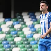 Eoin Bradley admitted he was disappointed to leave Coleraine but added he hopes to stay in the Premiership