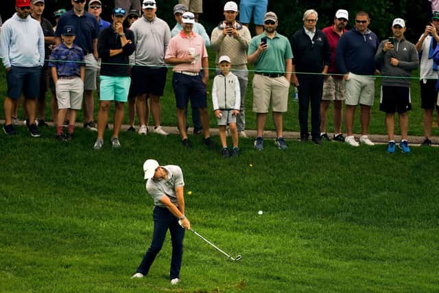Northern Ireland's Rory McIlroy at the Travelers Championship. Pic by PA.