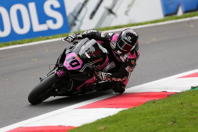 Josh Elliott rode for the OMG Suzuki team in the 2019 British Superbike Championship. Picture: David Yeomans Photography.