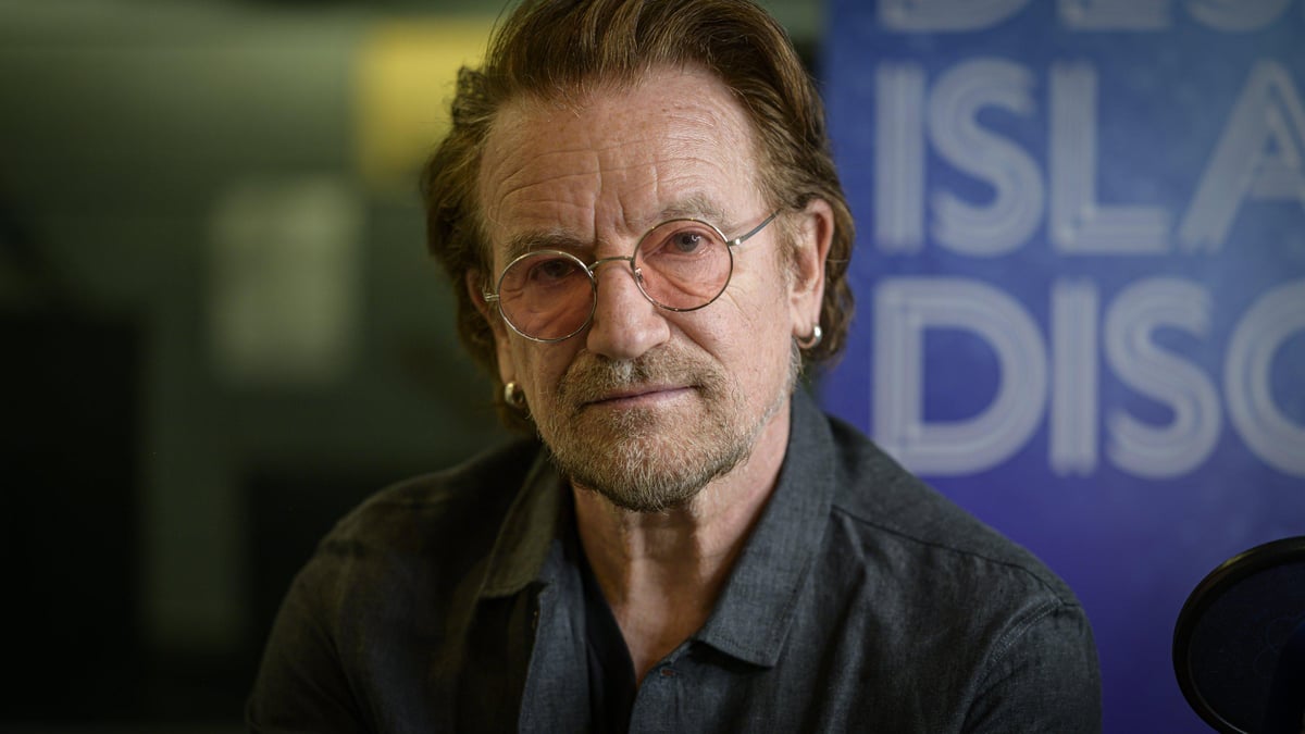 U2 lead singer Bono on Desert Island Discs: Irish rock star tells of finding out he has a half-brother whose existence he was unaware of for decades