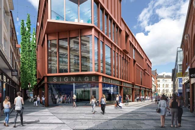 Computer generated image of the proposed redevelopment