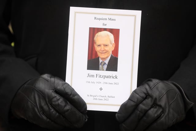 Funeral of Jim Fitzpatrick