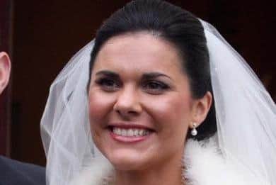 Michaela McAreavey on her wedding day. The 27-year-old was strangled in her room at the Legends Hotel on the Indian Ocean island on January 10, 2011