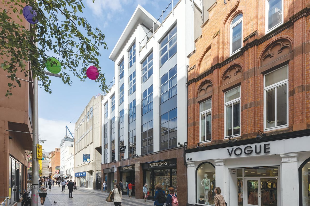 City centre 6-storey property - now Waterstones and DV8 - goes on market for £13.3 million