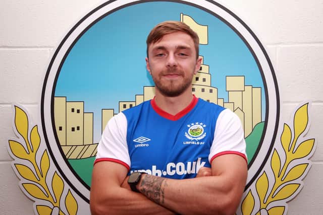 Robbie McDaid has signed for Linfield. Pic by Pacemaker.