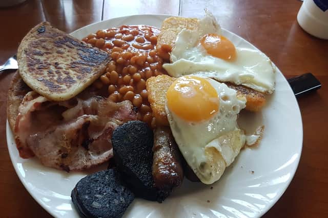 An Ulster fry is always on the menu in a good greasy spoon