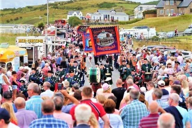 The Rossnowlagh parade in 2018