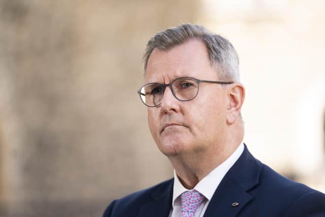 Sir Jeffrey Donaldson said that the legislation enabling the government to override key aspects of the protocol is on course to pass through the House of Commons regardless of the vacuum at the centre of power in London