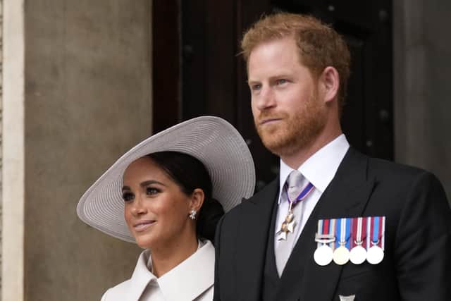 The Duke and Duchess of Sussex, Harry and Meghan.