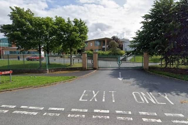 St Patrick's High School Keady, where Partick Hollywood taught maths