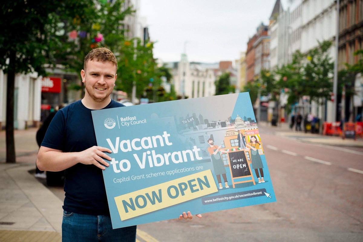 New £700K capital grant opens to make vacant spaces in Belfast vibrant
