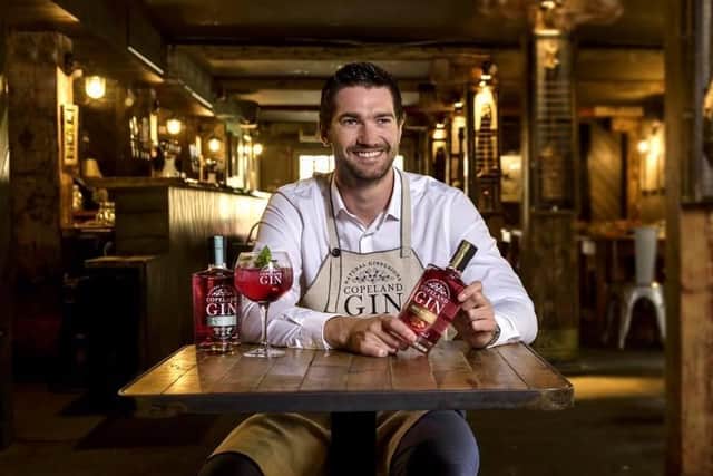Gareth Irvine, founder of Copeland Gin, a Master of Gin in global awards
