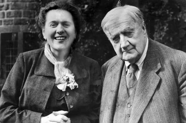 Ralph Vaughan Williams, right, with his wife Ursula, who said he drifted from atheism to agnosticism but was never a professing Christian