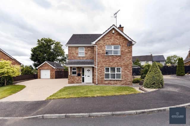 15 Bocombra Hill, Portadown is a lovely detached family home with garage on a prime site.