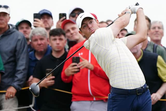 Northern Ireland's Rory McIlroy during day four of The Open at the Old Course, St Andrews. Photo: Jane Barlow/PA Wire