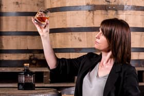Alex Thomas, master distiller at Old Bushmills and The Sexton in Co Antrim. Old Bushmills was a founder member of the Irish Whiskey Association. Alex is also a trailblazer in terms of women holding key posts in Irish whiskey
