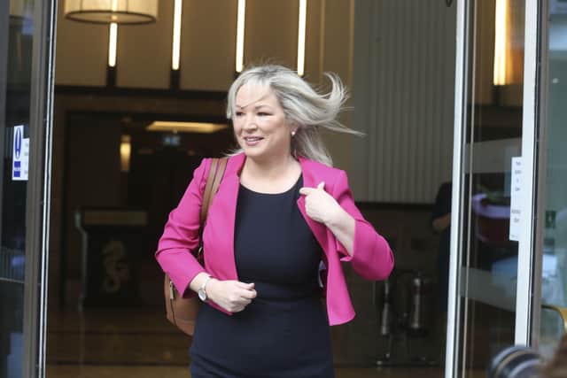 Michelle O'Neill is in Washington DC this week to tell senior American politicians about the need to restore power-sharing at Stormont