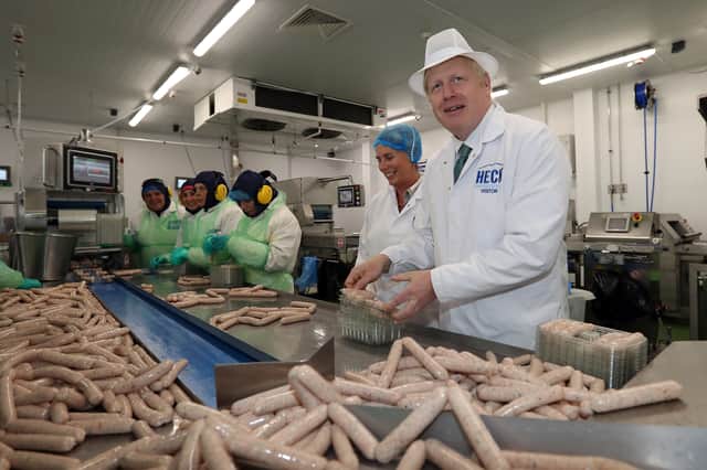 The shift caused by Boris Johnson’s NI Protocol may be from high productivity sectors such as engineering to lower ones such as food processing