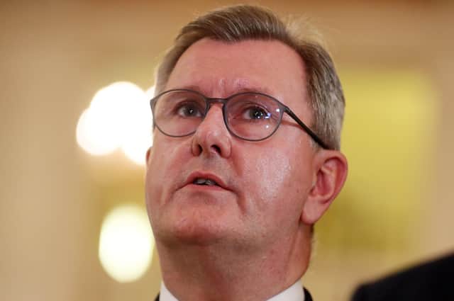 Sir Jeffrey Donaldson said the NI Protocol ‘goes to the heart’ of unionists’ identity