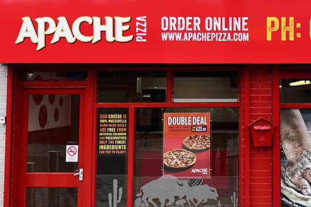 The new Apache Pizza in Newtownabbey