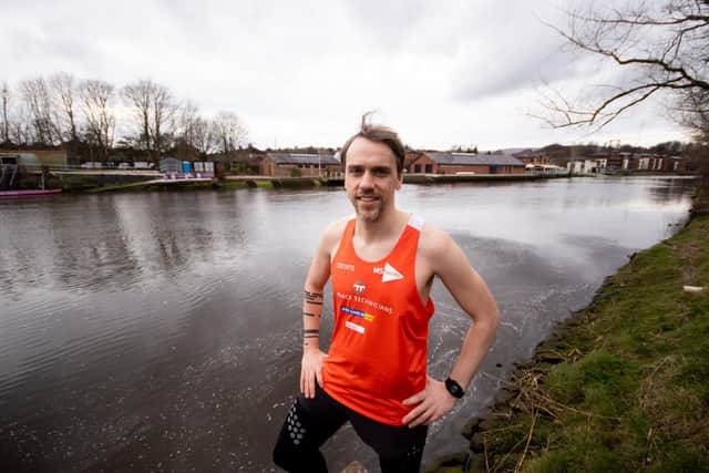 Colin Goodman, who has MS, is running the length of Ireland